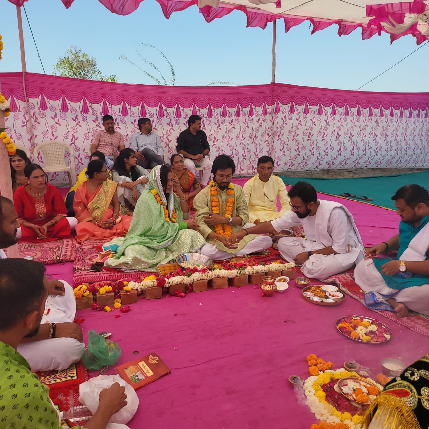 Sunflower Garden Bhumipujan